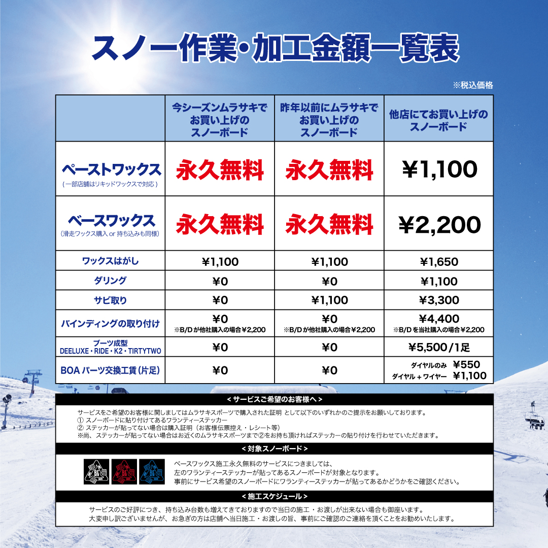 スノーボードWAXムラサキスポーツ湘南藤沢オーパ店】 | ムラサキ