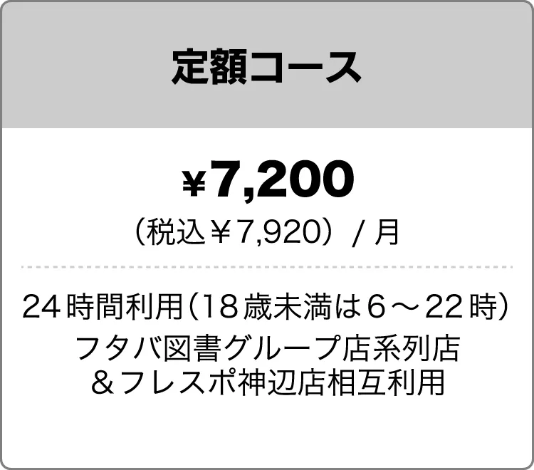 定額コース