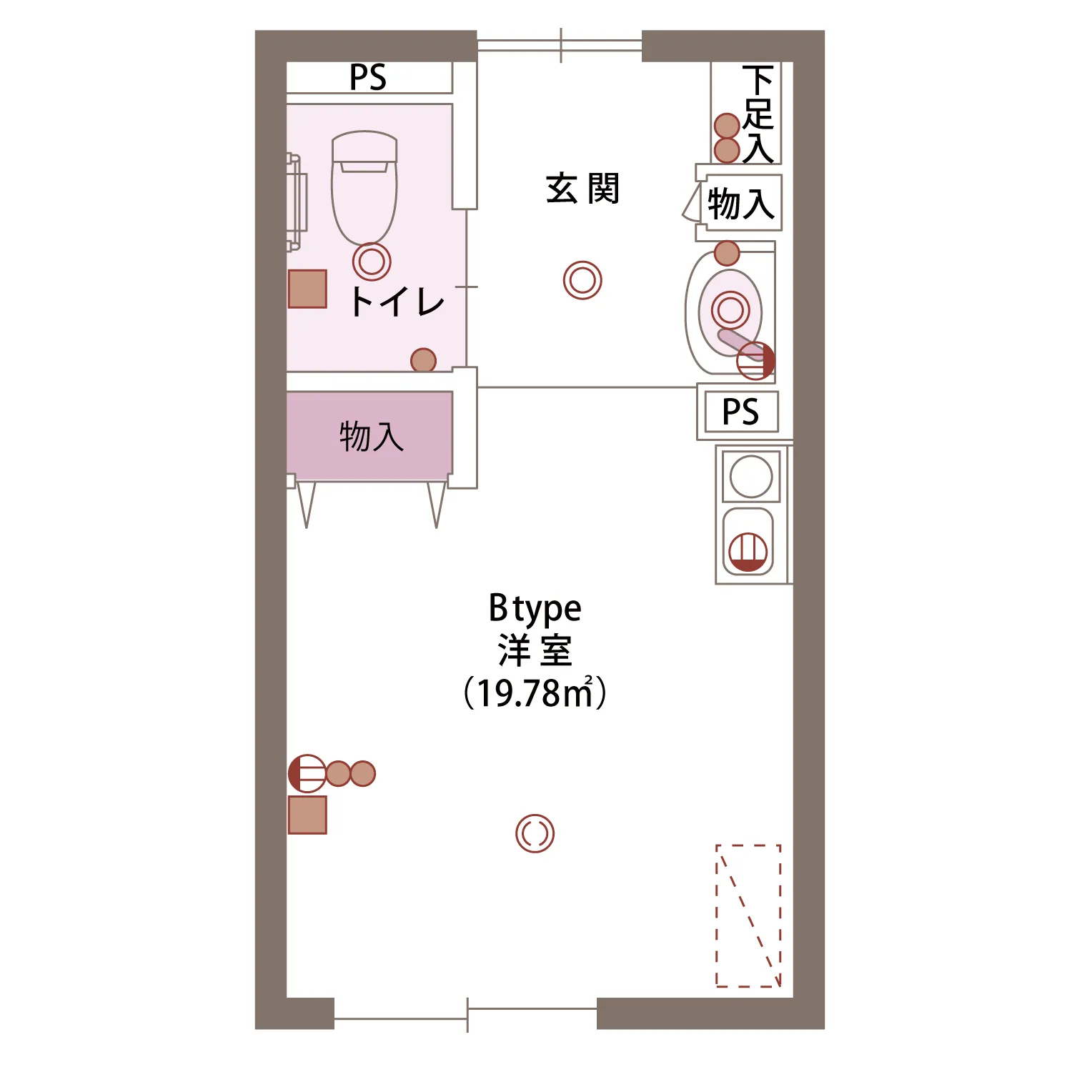 ■1R 19.78㎡
