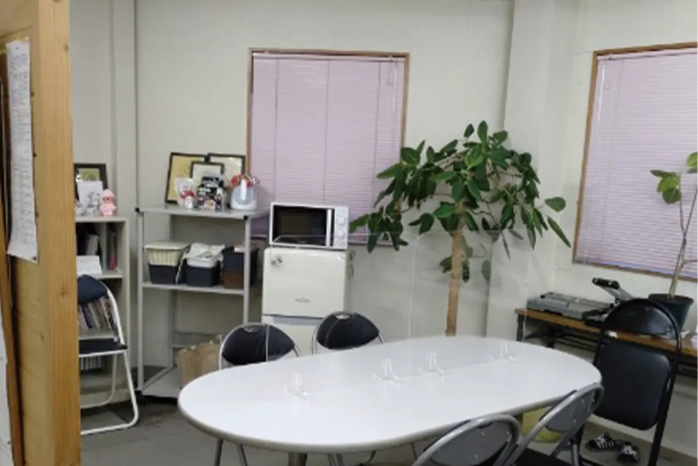 会議室（ご相談やヘルパー研修の場となっています）