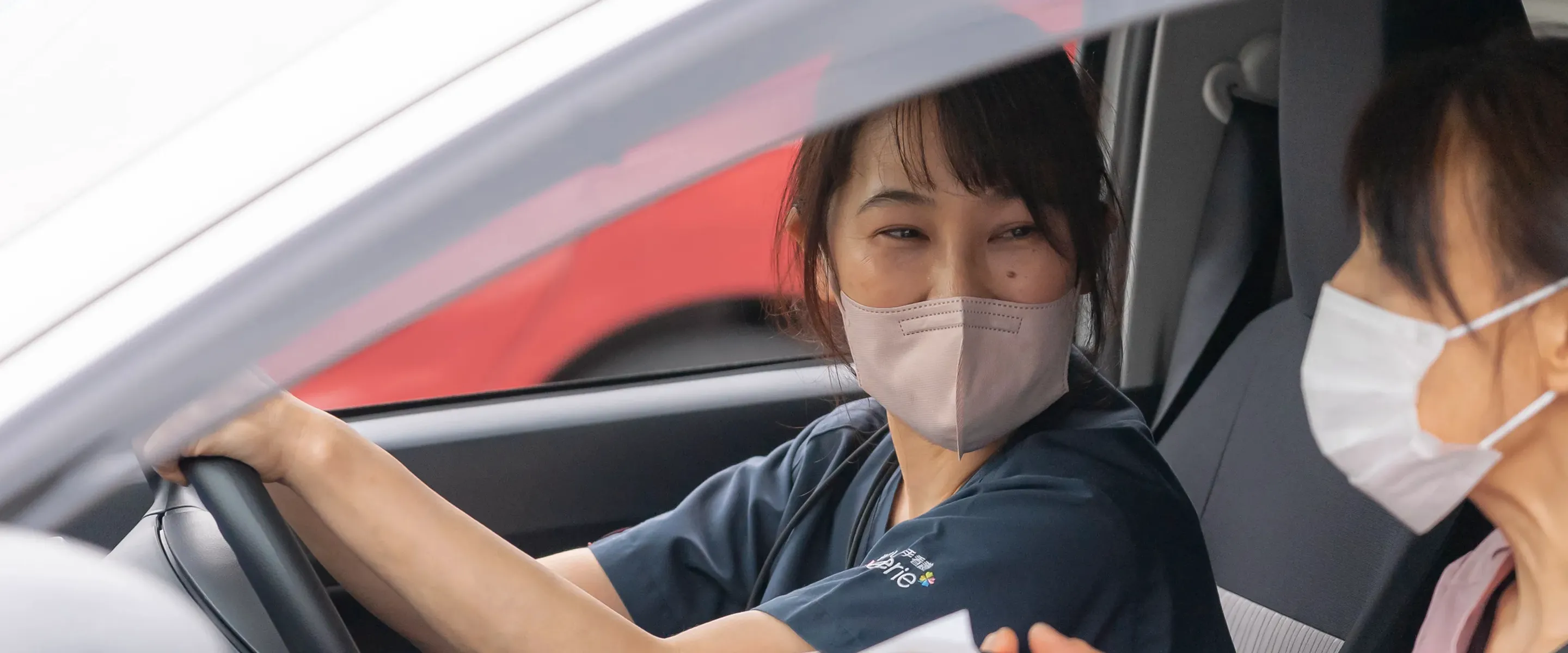車でご自宅へ訪問いたします