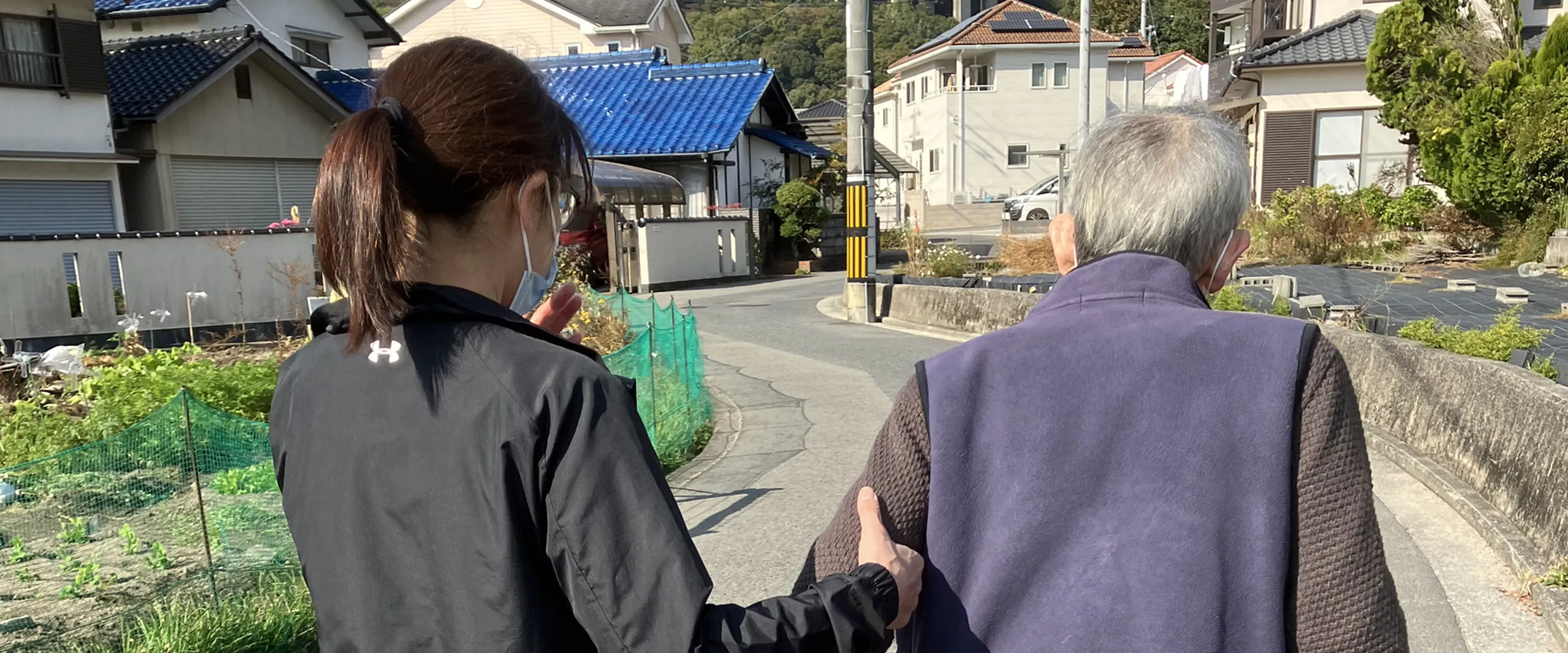 お孫さんと会うために、一生懸命リハビリに取り組んでおられます‼