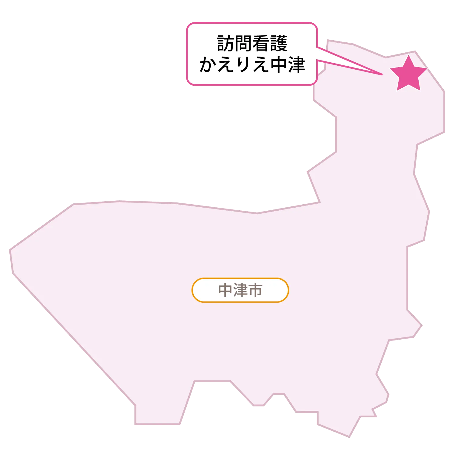 【中津】エリアマップ