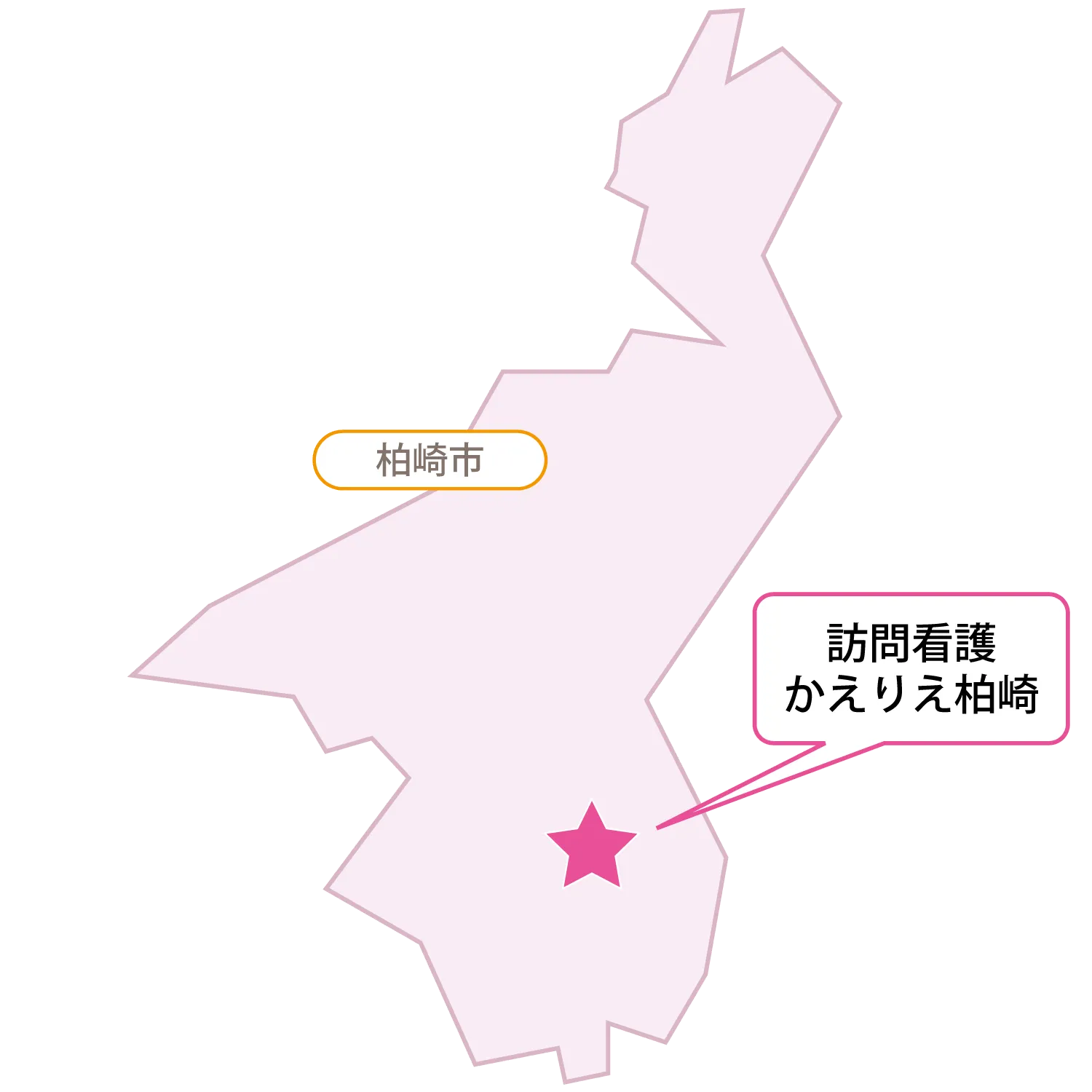 【柏崎】エリアマップ
